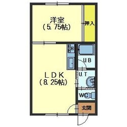 ピュアパレス昭和の物件間取画像